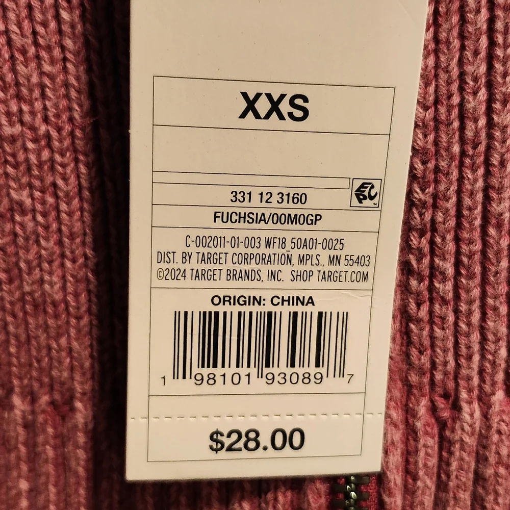 Wild FABLE Fuchsia Knit Sweater-Target‎